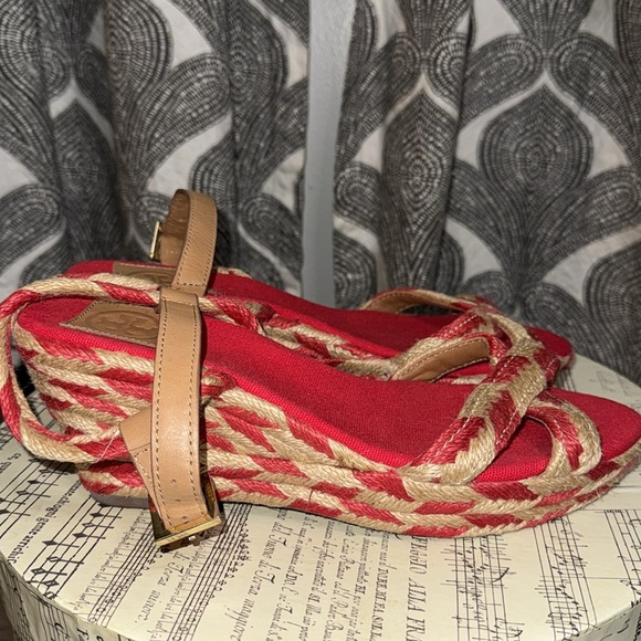 Tory Burch Camelia Espadrilles Wedges - Picture 4 of 8